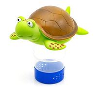 Nosqew Flotteur de Chlore, Distributeur Flottant de Grande capacité pour Piscine avec 14 Trous D'aération pour une Libération Contrôlée, Peut Contenir 4 Comprimés de Chlore de 3 P (Paiement par photo)