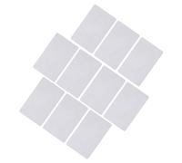 Nosqew Lot de 10 Cartes D'accès à Entrée Modifiables Smart Block 0 IC UID Inscriptible 13,56 MHz Matériau PVC de Haute qualité pour Une Transmission Sécurisée des Données et Une Copie