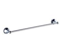 Nostalgia Porte-serviettes mural simple pour salle de bain Style rétro Chromé 60 cm