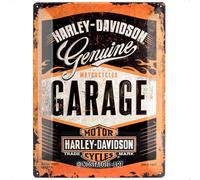 Nostalgic-Art 23188 Harley-Davidson Garage, Blechschild, 30 x 40 cm