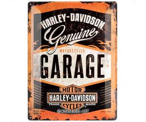 Nostalgic-Art 23188 Harley-Davidson Garage, Blechschild, 30 x 40 cm