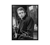 Nostalgic-Art-bilderpalette Verres à l'effigie de James Dean et-Look-aimants 8 x 6 cm