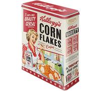 Nostalgic-Art Boîte en métal rétro XL, 4 l, Kellogg's - Quality Cereal | original Kellogg's license product (OLP), boîte à céréale, design vintage, Idée cadeau pour la cuisine