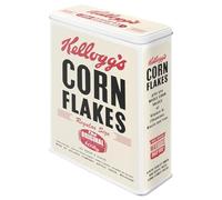 Nostalgic-Art Boîte en métal rétro XL, 4 l, Kellogg's - Retro Package | original Kellogg's license product (OLP), boîte à céréale, design vintage, Idée cadeau pour la cuisine
