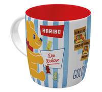 Nostalgic-Art HARIBO Tasse à café rétro 330 ml - Les vraies - Idée de cadeau pour les gourmands, produit original sous licence (OLP), tasse en céramique pour café, design vintage