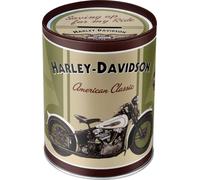 Nostalgic Art Harley-Davidson Knucklehead, caisse d épargne 10 cm x 13 cm x 10 cm