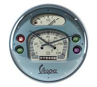 Nostalgic_art Horloge murale Vespa - Multicolore