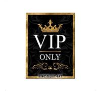 Nostalgic-Art Merchandising VIP 14304 Attention seules Aimant 8 x 6 CM