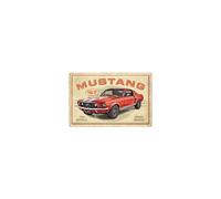 Nostalgic Art Plaque Ford Mustang GT 1967