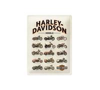 Nostalgic Art Plaque Métal Harley Davidson
