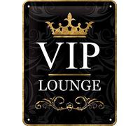 Nostalgic-Art Plaque rétro, 15 x 20 cm, VIP Lounge