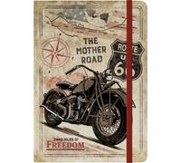 Nostalgic Art Route 66 Bike Map, ordinateur portable 22 cm x 1 cm x 15 cm