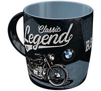 Nostalgic-Art Tasse à café rétro, 330 ml, BMW - Classic Legend | original BMW license product (OLP), mug en céramique, design vintage, Idée cadeau pour fans de moteur