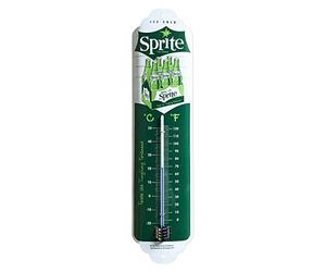 Nostalgic-Art Thermomètre analogique, Sprite - Six-Pack - Idée de cadeau comme bar-accessoire, en métal, Design vintage pour décoration, 6,5 x 28 cm