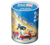 Nostalgic-Art Tirelire rétro, 1 l, 24h Le Mans - Racing Poster Blue - Idée Cadeau pour Fans de Moteur, Official License Product (OLP), boîte à Billets en métal, Tire-Lire en Fer-Blanc