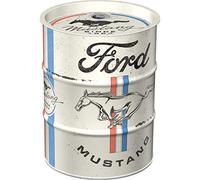 Nostalgic Art – Tirelire Ford Mustang métallique vintage 13 x 10 cm