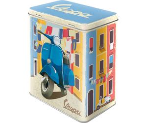 Nostalgic Art Vespa - Italian Laundry, boîte de conserve L 14 cm x 20 cm x 10 cm