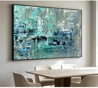 Nosudikr Textured Abstract Wall Art Modern Minimalist Painting Print Zen Decor for Home Office Dining Room Bedroom(80x120cm/Frameless)
