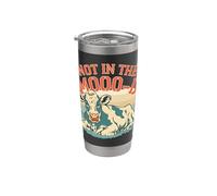 Not In The Moo-d Cow Bovin sarcastique drôle Gobelet isotherme en acier inoxydable double paroi