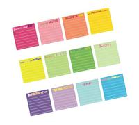 Note adhésive de forme carrée de couleur fluorescente, 360 feuilles, bloc-notes adhésif, bloc-notes pour l ' école, l ' organisation à domicile, les blocs-notes d ' identité