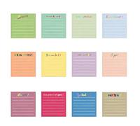 Note adhésive de forme carrée de couleur fluorescente, 360 feuilles, bloc-notes adhésif, bloc-notes pour l ' école, l ' organisation à domicile, les blocs-notes d ' identité