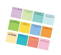 Note adhésive de forme carrée de couleur fluorescente, 360 feuilles, bloc-notes adhésif, bloc-notes pour l ' école, l ' organisation à domicile, les blocs-notes d ' identité