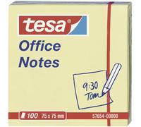Note adhésive tesa 57654-00000 75 mm x 75 mm jaune 100 feuille(s)