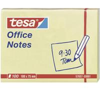Note adhésive tesa 57657-00001 100 mm x 75 mm jaune 100 feuille(s)