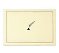 Note Card Quill Pen Ink Inconnu (Auteur)