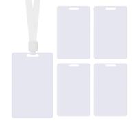 Note De Badge Effaçable - Paquet De 5 Blocs-notes De Stylo À Bille Réutilisables De Couleur Aléatoire | Rouleau De Carte D'identité En Silicone Léger Essuyable À L'alcool, Bloc-notes Buddy | Accessoir