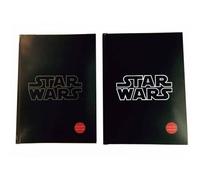 Notebook Lumineux Stars Wars - Logo blanc Exclu 15x20cm