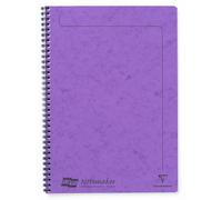 Notemaker Europa cahier reliure intégrale A4 120 pages détachables ligné - Lilas