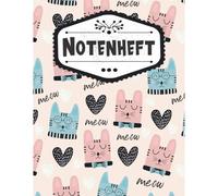 Notenheft: Blanko Musik Notizbuch, Notenheft Din A4 Hoch, 12 Notensysteme Pro Seite, Geschenke Fuer Musiker, 100 Seiten, Grosses A4-Format (21,59 X 27,94 Cm), Hochglanzcover