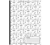Notenheft: Din A4 120 Seiten 11 Notensysteme Pro Seite Inhaltsverzeichnis Edles Softcover