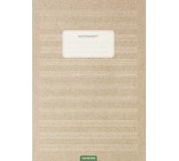 Notenheft: DIN A4 Notenlinienheft | 100 Seiten mit 12 Notenzeilen / Systeme pro Blatt | Papier 90g/m² | Musikheft mit Notenlinien