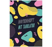 Notenheft Mit Tabulatur: Din A4 Fuer Anfaenger Und Fortgeschrittene / Blanko Notenblock / Leere Notenzeilen / Notensystem / Fuer Die Schule / Komponist / Mit Tabulatur / Modern