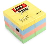 Notes 65005190 Lot De 400 Feuilles,51x51 Mm,Couleurs Assorties Pastel