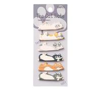 Notes adhésives animaux - 180 feuilles de papier adhésif | Fournitures scolaires en forme de chat mignon | Pour femmes, étudiants, enseignants, , école, travail, salle de classe