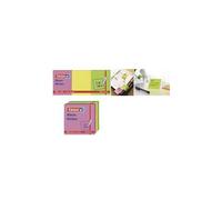 Tesa neon bloc-notes repositionnables, 40 x 50 mm, tricolore 56001-00000-00 G