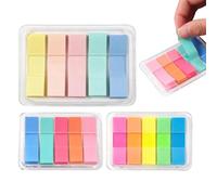 Notes Autocollantes Pour Livres Inscriptibles Imperméables Multicolores