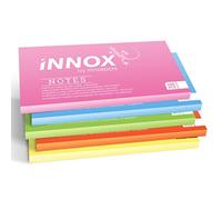 Notes mémos électrostatiques auto-adhésives - adhèrent à n’importe quelle surface sans colle: fiches de présentation d’INNOX: Multicolore, 20×10 cm, 500 feuilles