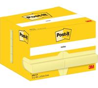 Notes repositionnables 51x76mm 70g/qm 100 feuilles jaune UE=16x12 blocs