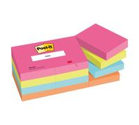 Notes repositionnables couleurs Poptimistic Post-it 38 x 51 mm - bloc de 100 feuilles