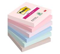 Notes repositionnables soulful Super Sticky Post-it - Lot de 4 + 2 offerts