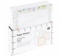 Notizzettel-Box Flower Frames FSC MIX, 200 Blatt, 9x9 cm