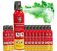 notlok Safety Work 12x 750ml Extincteur Maison A F, E < 1000V sans Fluor | Mousse Extinguante Douce pour la Peau, Extincteur Maison Tous Feux, Mini Extincteur Voiture & Bateau