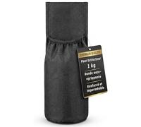 notlok Safety Work - Housse pour extincteur 1 kg avec Fixation Velcro | Support extincteur Voiture Universel | Transport sécurisé, Montage Facile | Matériau résistant | Noir