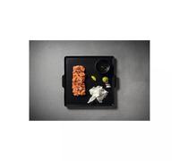 NOTOS Plat carré en Grès 22 cm Noire COSTA NOVA