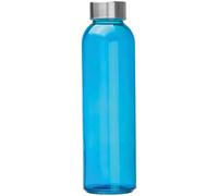 noTrash2003 Trinkflasche aus Glas mit Edelstahlverschluss für Sport, Camping und Outdoor in vielen versch. Farben zur Auswahl, 500 ml Füllmenge (Royalblau)
