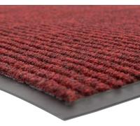Notrax 109 Brosse Step Tapis d'entrée pour les Halls et les Intérieur Entranceways, 3' Width x 6' Length, rouge/noir, 1